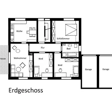 Appartement Modernes Ferienhaus Mit 2 In Im Frankenwald